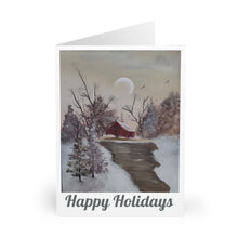 Load image into Gallery viewer, Happy Holidays Greeting Cards (5 Pack)